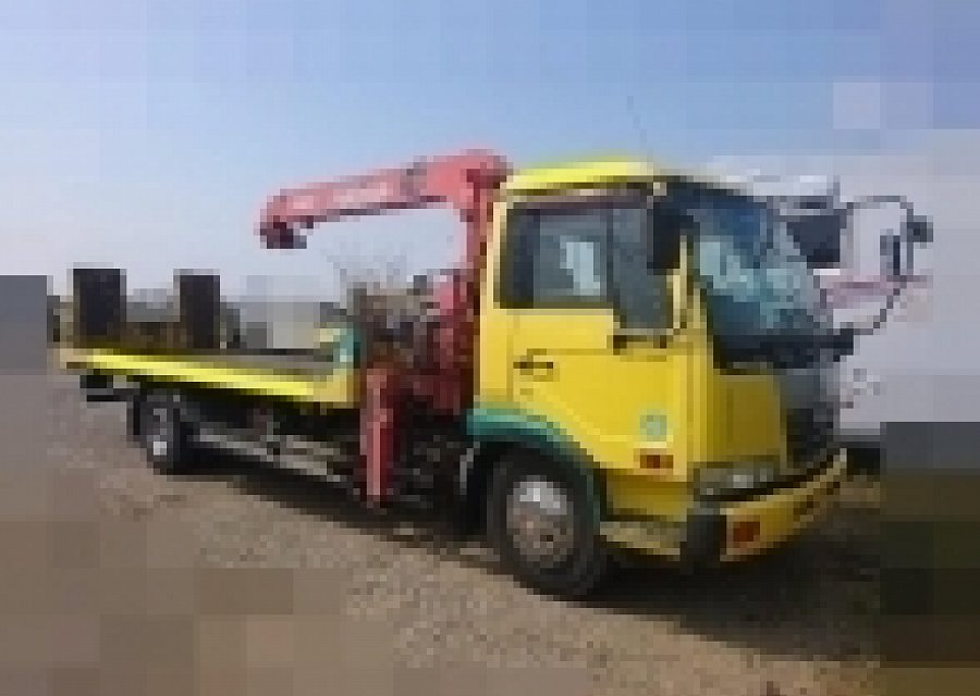 Nissan Diesel Condor Self Loader Truck With Crane - 2001